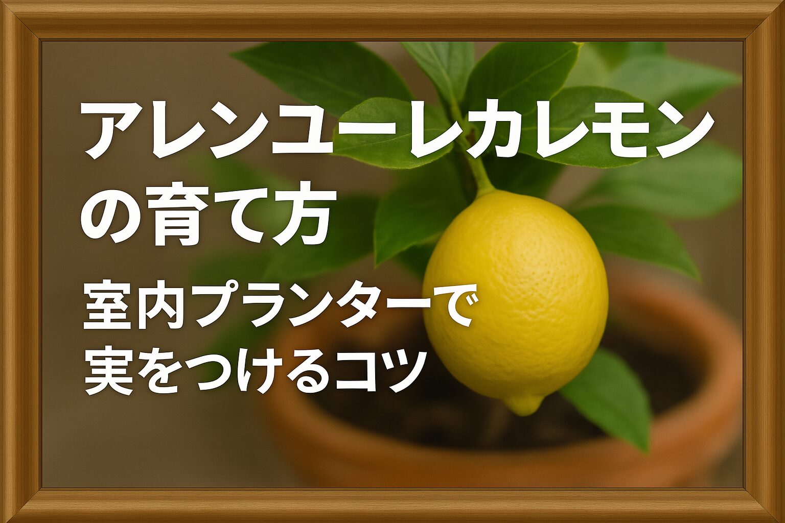 「アレンユーレカレモンの育て方」のアイキャッチ画像