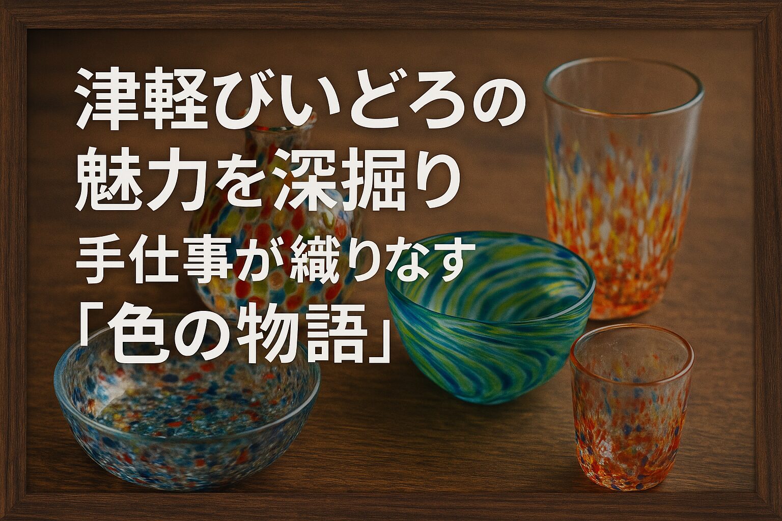 津軽びいどろの魅力を深掘りのアイキャッチ画像